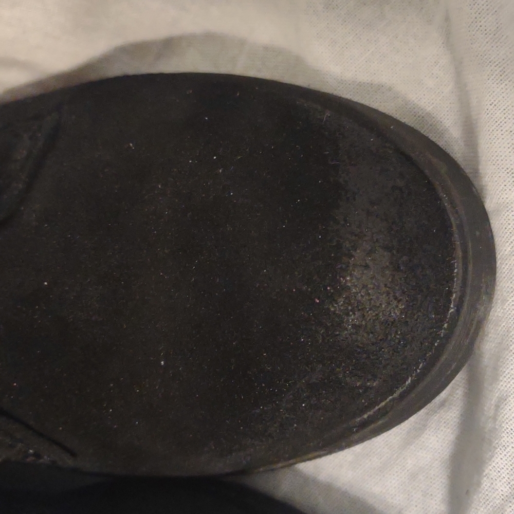 MIA bootie in black suede leather upper. Size 7M - Picture 9 of 11